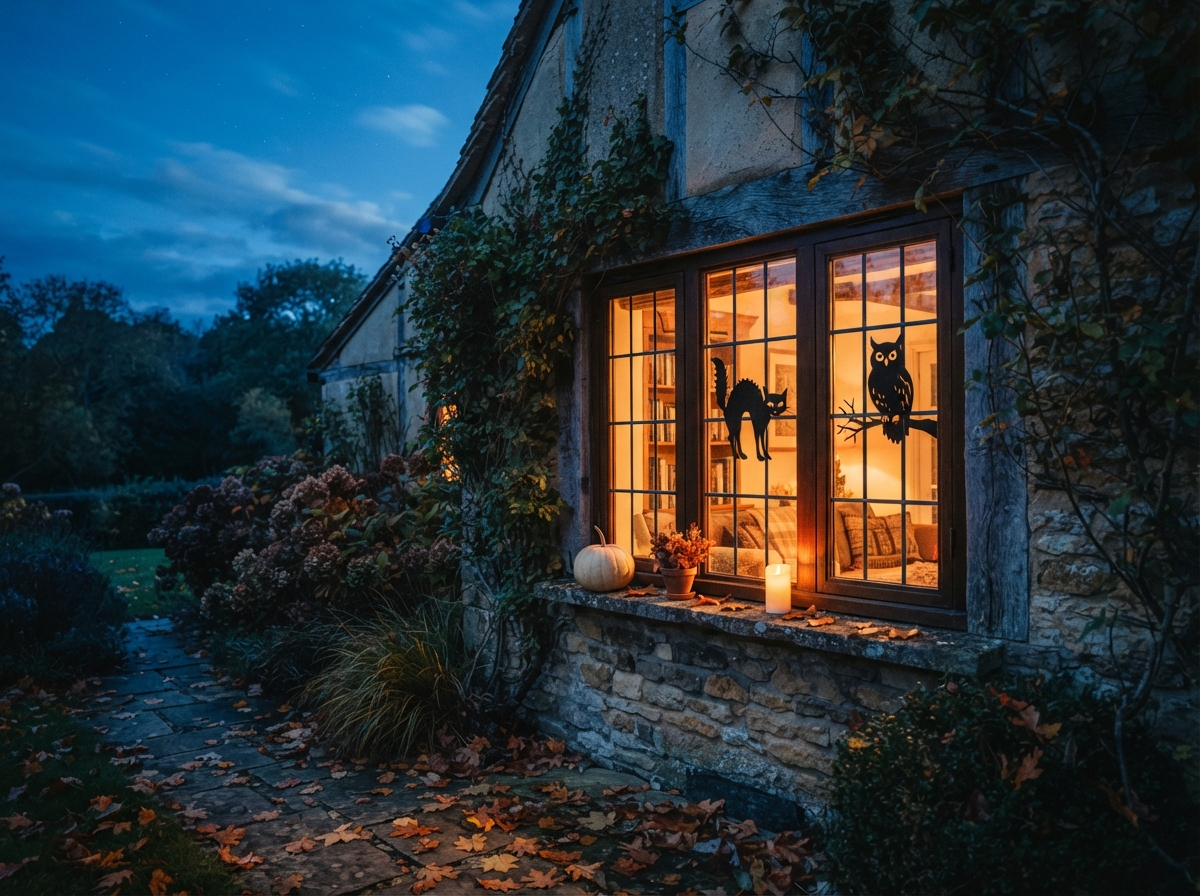 Vintage Halloween Decor