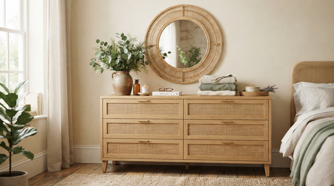 Top of Dresser Decor Ideas to Style a Bedroom Dresser