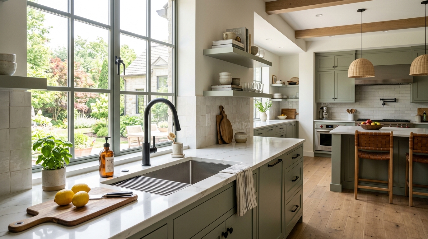 Tips on Choosing a Kitchen Faucet