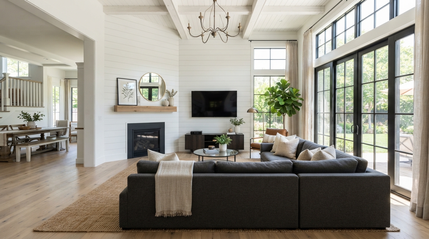 Modern Farmhouse Living Room Ideas