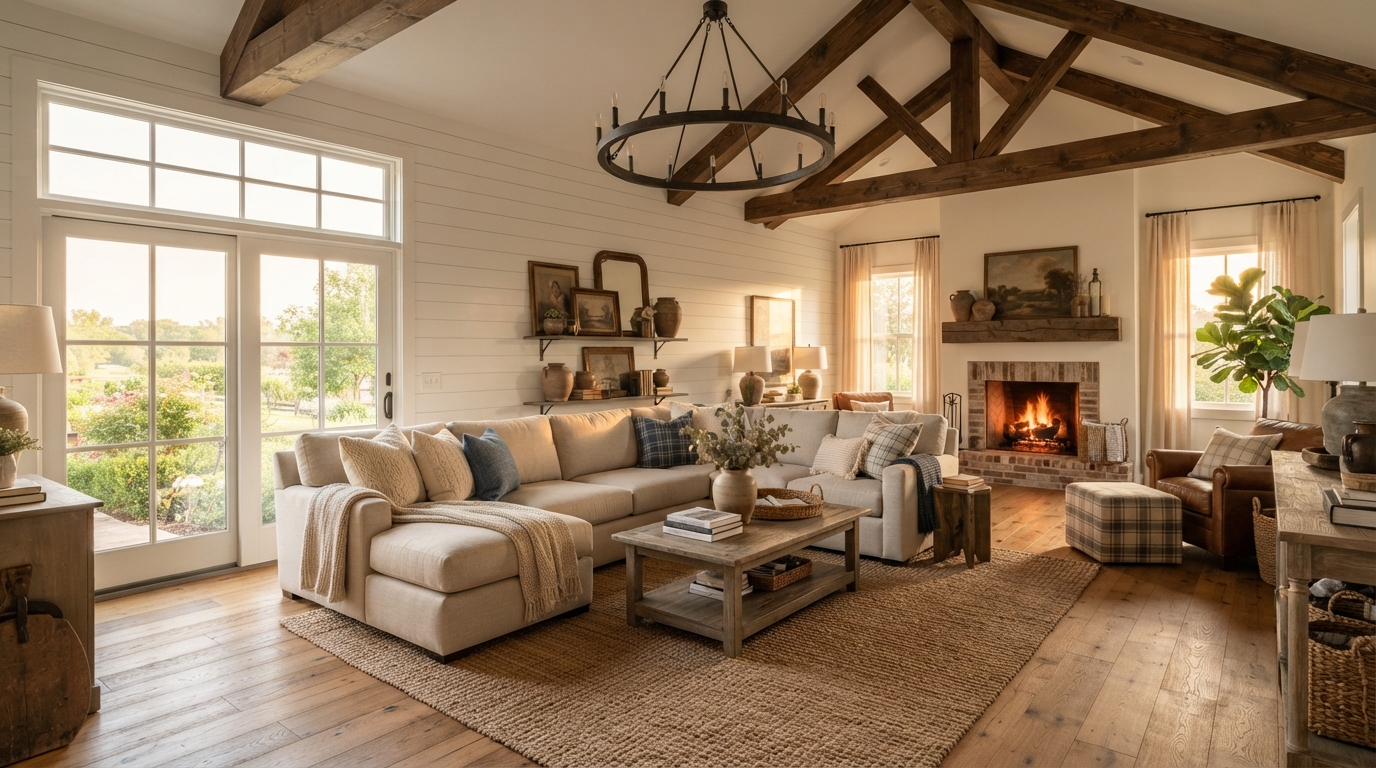 Modern Farmhouse Living Room Ideas