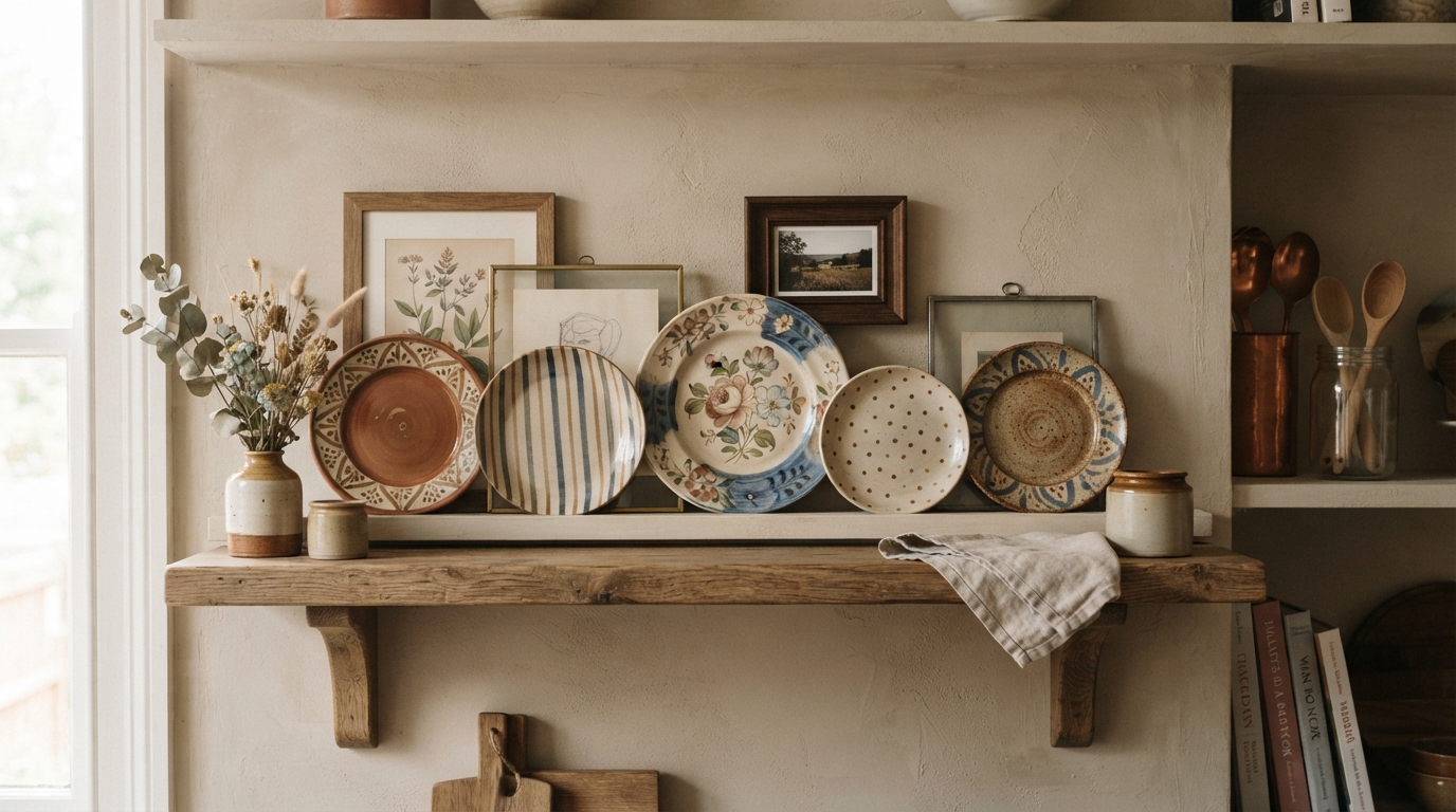 Ways to Style Kitchen Shelves That Actually Work