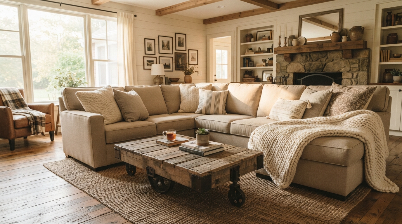 Modern Farmhouse Living Room Ideas