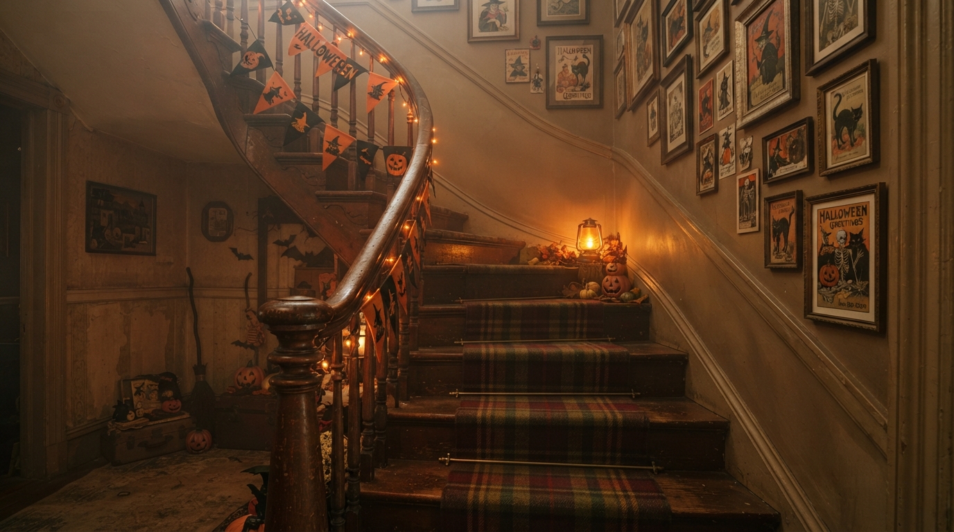 Vintage Halloween Decor